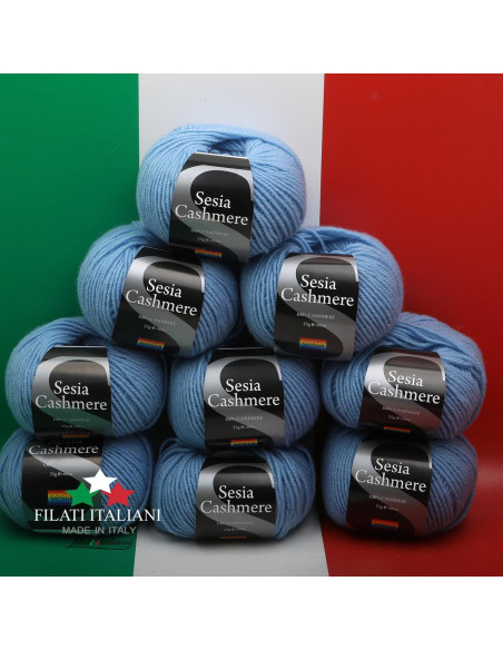 LD5868Y  LOT 9pz 225g CASHMERE SESIA CS82