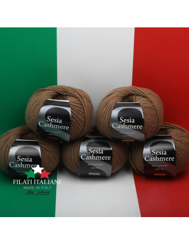 LD5871Y   LOT 5pz  125g CASHMERE SESIA CS2283
