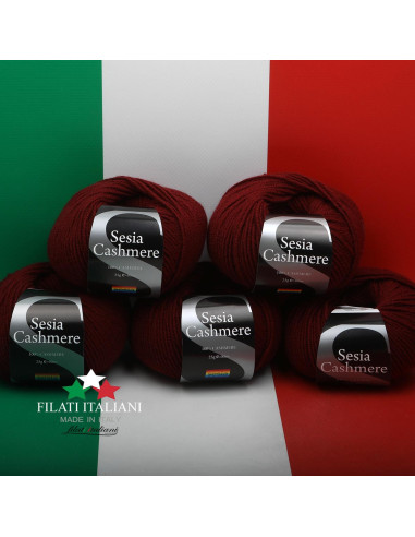 LD5867Y   LOT 5pz  125g CASHMERE SESIA CS1344