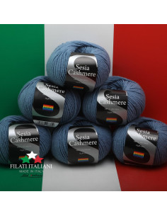 LD5865Y   LOT 6pz  150g CASHMERE SESIA CS2801