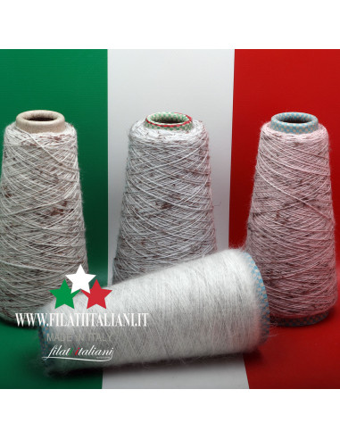 LD0041 LOT 4 Bob. WOOL WITH LINEN + MOHAIR €4.99/100g