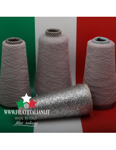 LD0088  LOT 4 bob.   CASHMERE 2/28 + PAILLETTES ANTARES + PRESTIGE MEL   14.99€/100g