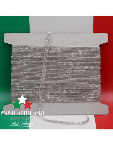 7378/03 ARGENTO MAGLIA di CATENA  a PALLINE  a 3 fili MONILE  0.45mt   8.05€