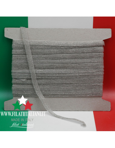 7581/04X ARGENTO MAGLIA di CATENA  a PALLINE  a 4 fili  MONILE    2.1mt  39.69 €