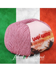 FL7859 FL7859 COTONE CASHMERE FLAMINGO LANA GATTO