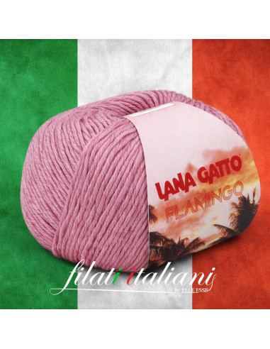 FL7859 КОТТОН КАШЕМИР FLAMINGO LANA GATTO