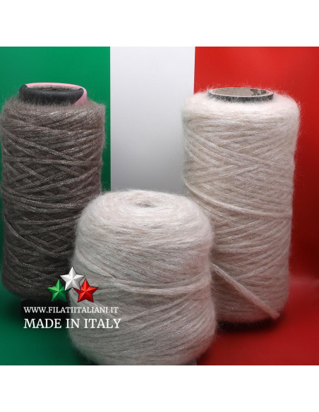 LD5995   LOT 3 Bob  MOHAIR  LUREX  CHAIN   JEMMA  7.99€/100g