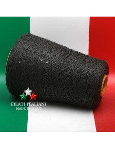 T6329N  КАШЕМИР ШЕЛК PAILLETTES DM  CARIAGGI  49.99€/100g