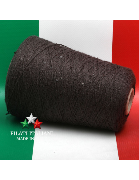 T6684N  КАШЕМИР ШЕЛК PAILLETTES DM  CARIAGGI  49.99€/100g