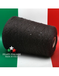 T6304N  LINO  SETA PAILLETTES   CARIAGGI  DESE  39.99€/100g