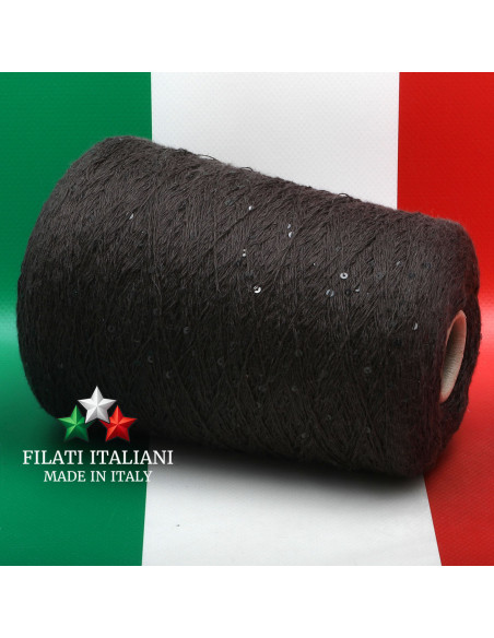 T6304N  LINO  SETA PAILLETTES   CARIAGGI  DESE  39.99€/100g