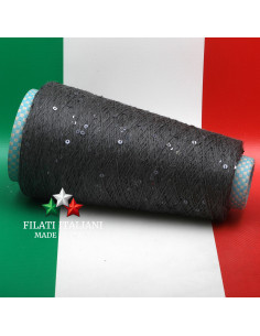 T6315AN  LINO  SETA PAILLETTES   CARIAGGI  DESE  39.99€/100g