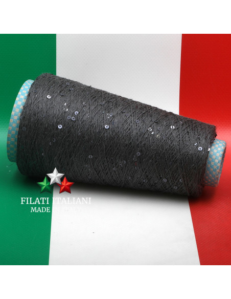 T6315AN  LINO  SETA PAILLETTES   CARIAGGI  DESE  39.99€/100g