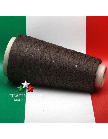 T6961N   LINEN  SILK PAILLETTES   CARIAGGI DESE   39.99€/100g