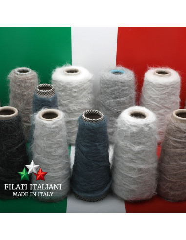 LD6956   LOT  10 bob.  MOHAIR NUBE    19.99€/100g