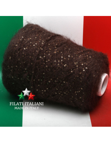 T6972   MOHAIR NUBE PAILLETTES  NUBPAILL    19.99€/100g