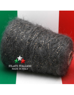T6973N   MOHAIR NUBE PAILLETTES  NUBPAILL    19.99€/100g