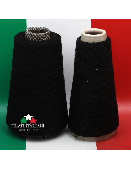 LD6590   LOT  2 bob.  CASHMERE PAILLETTES DM +  CASHMERE   2/28    25.99€/100g