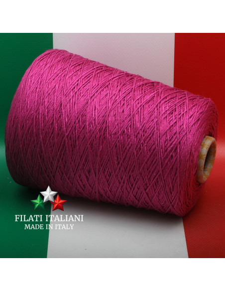 T0818N   100%  SETA  MULBERRY   FIAMMATO/SHANTUNG  250m  BURATTI  24.99€/100g