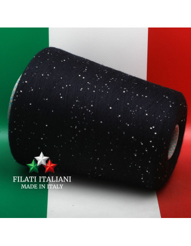 T6907N    Кашемир ШЕЛК PAILLETTES  MELODY  CARIAGGI  99.99€/100g