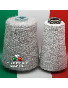 LD6833  LOT 2 bob. CASHMERE WITH LUREX + CASHMERE 2/28  €23.99/100g