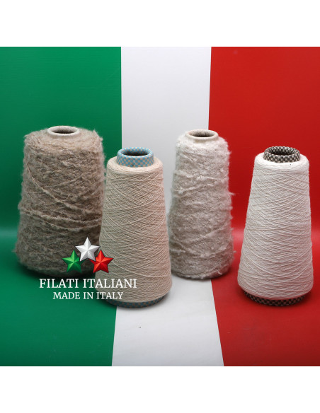 LD6831  LOT  4 bob. CASHMERE ORIGIN  +    CASHMERE 2/28  23.99€/100g