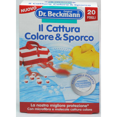 Dr.Beckmann Colour & Dirt Collector Sheets 20 pz.  Wash mixed colou...